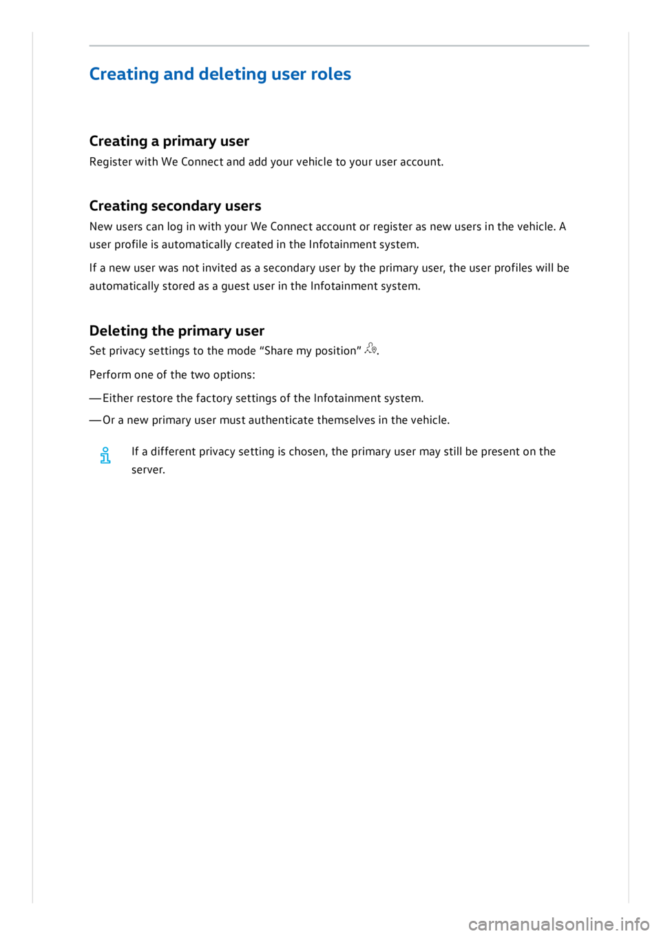 VOLKSWAGEN ID.3 2019 Owners Manual VOLKSWAGEN ID.3 2019 Owners Manual