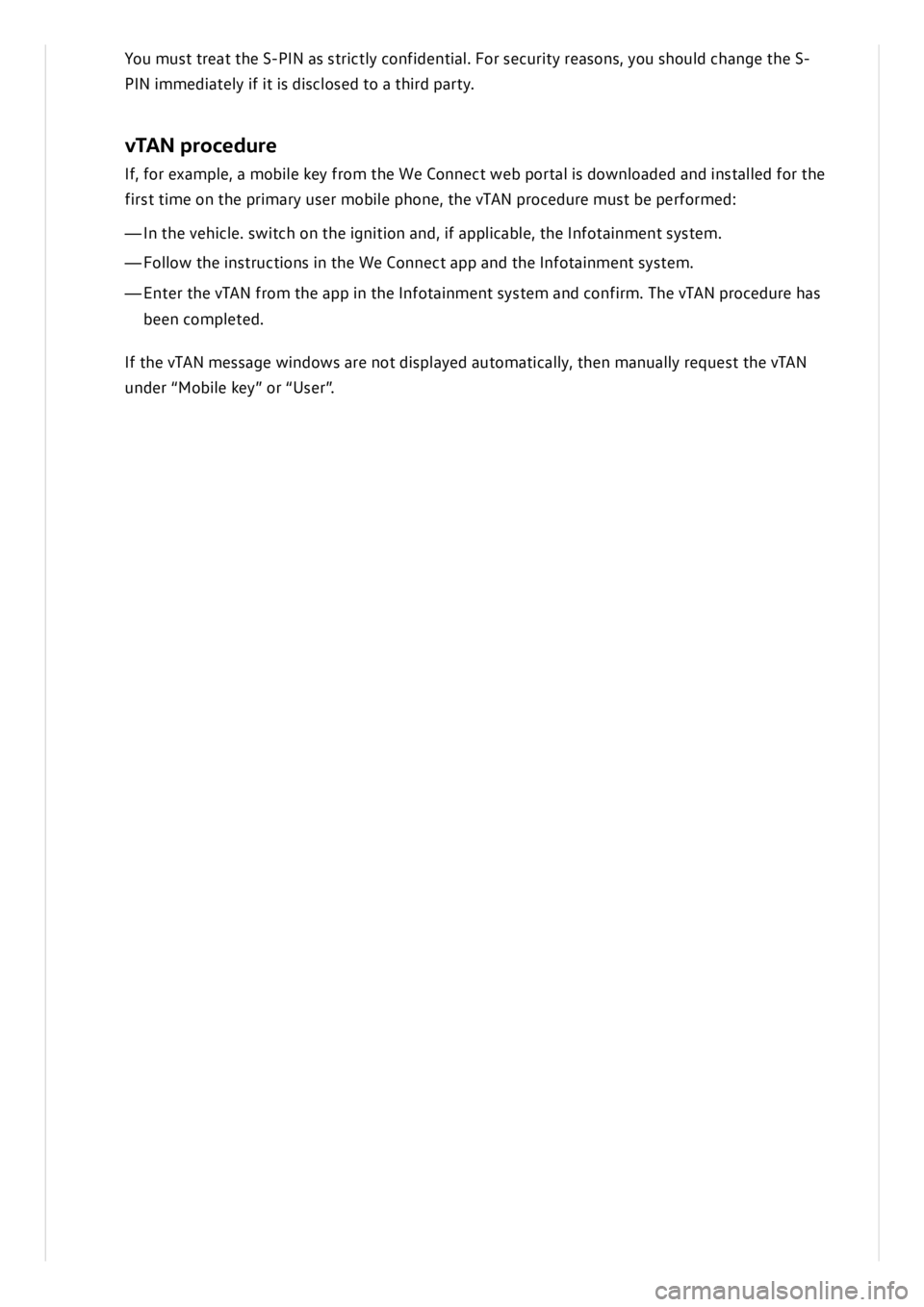 VOLKSWAGEN ID.3 2019 Owners Manual VOLKSWAGEN ID.3 2019 Owners Manual