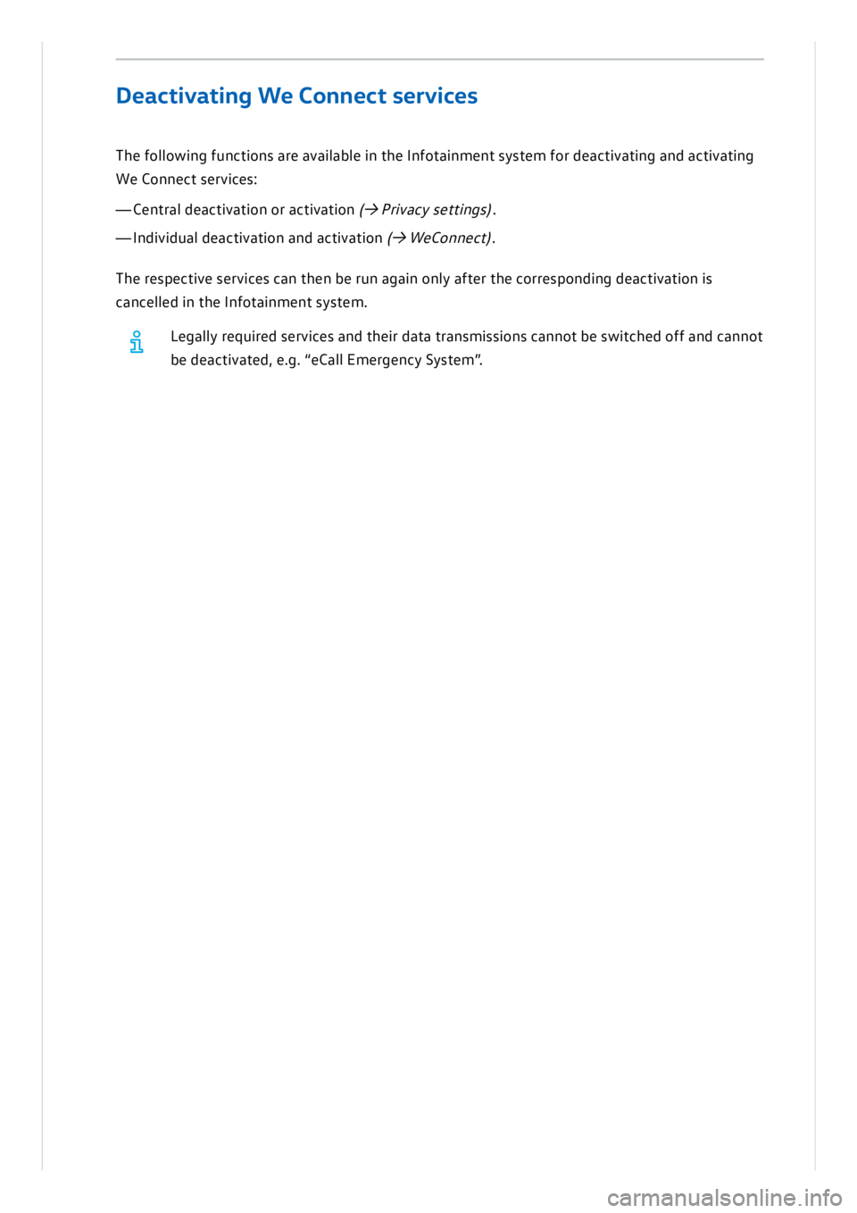 VOLKSWAGEN ID.3 2019 Owners Manual VOLKSWAGEN ID.3 2019 Owners Manual