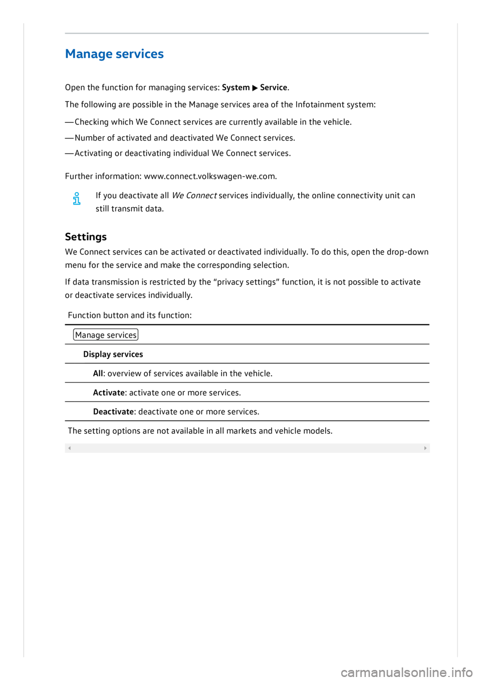 VOLKSWAGEN ID.3 2019 Owners Manual VOLKSWAGEN ID.3 2019 Owners Manual