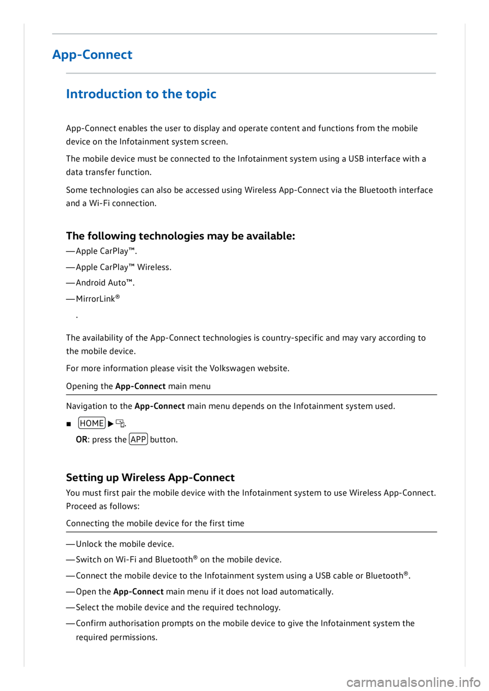 VOLKSWAGEN ID.3 2019 Owners Manual VOLKSWAGEN ID.3 2019 Owners Manual