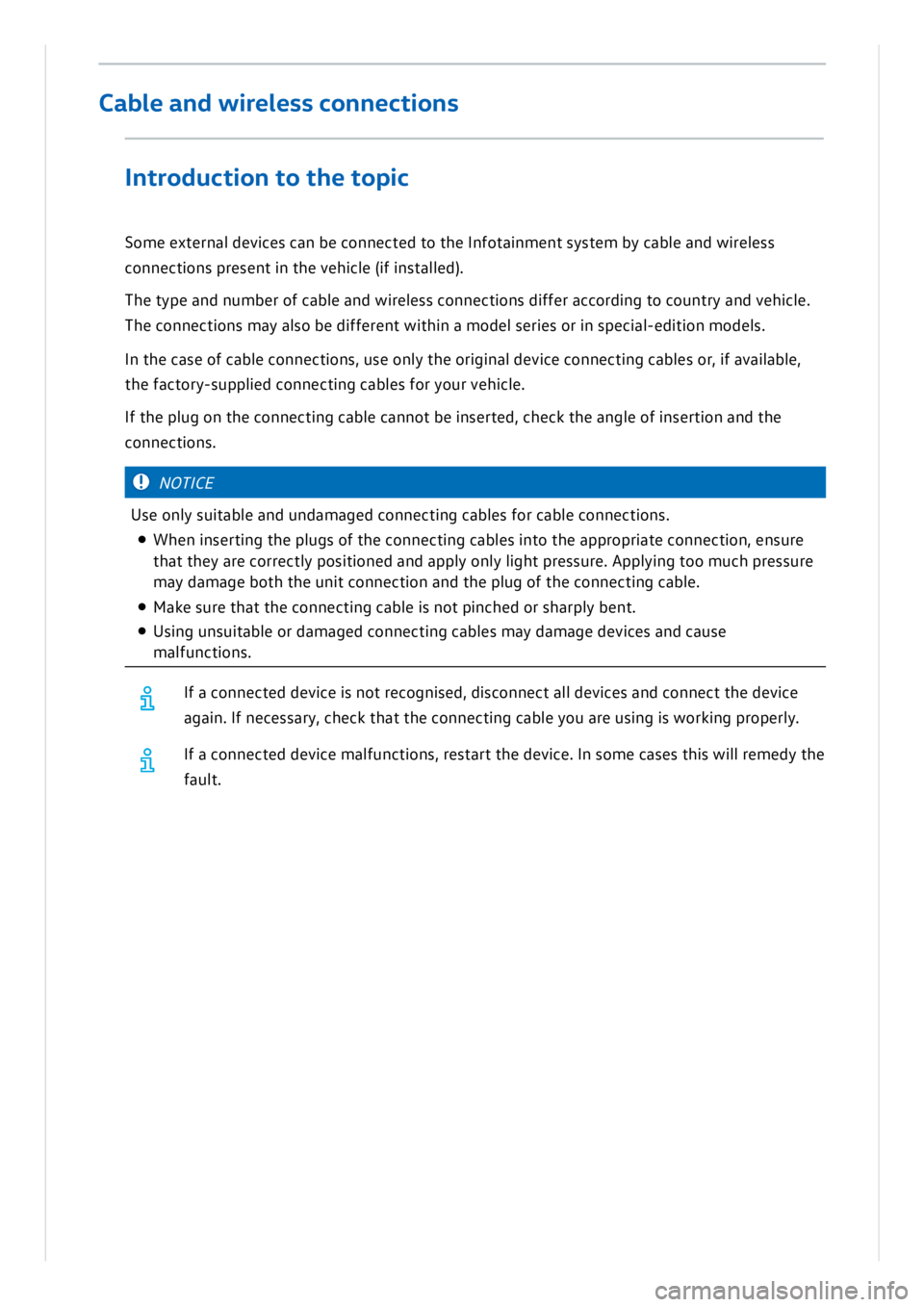 VOLKSWAGEN ID.3 2019 Owners Manual VOLKSWAGEN ID.3 2019 Owners Manual