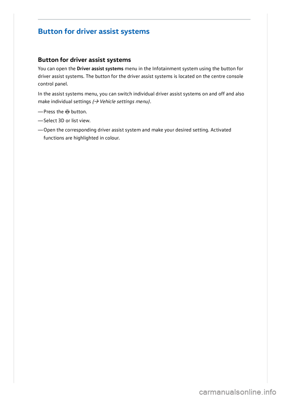 VOLKSWAGEN ID.3 2019 Service Manual VOLKSWAGEN ID.3 2019 Service Manual