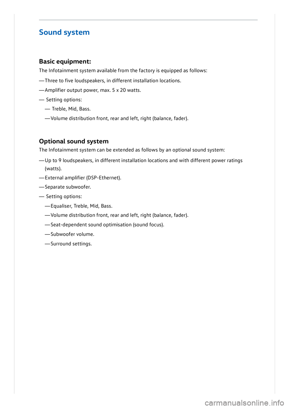 VOLKSWAGEN ID.3 2019 Owners Manual VOLKSWAGEN ID.3 2019 Owners Manual