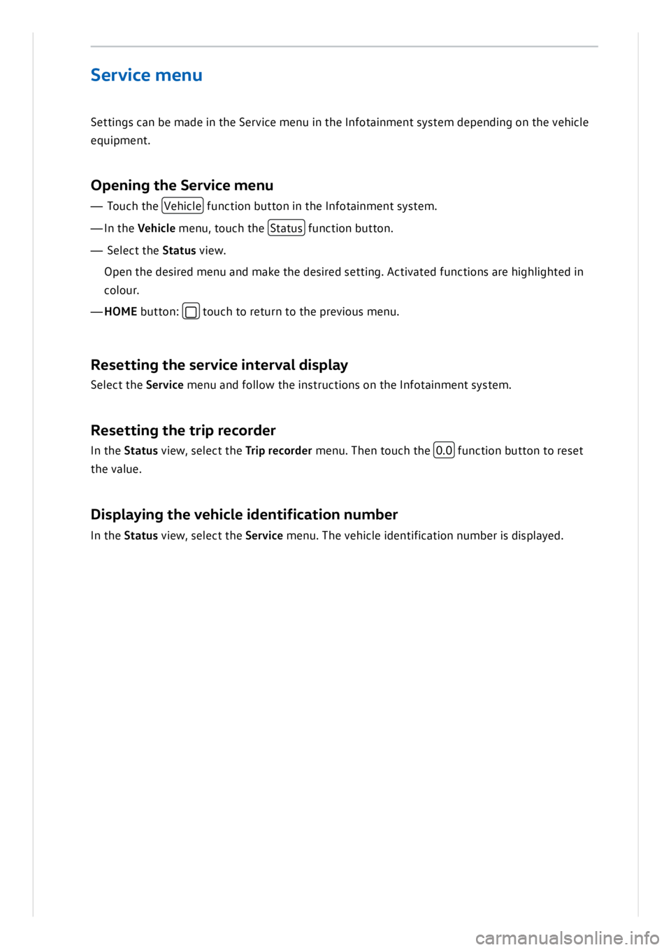 VOLKSWAGEN ID.3 2019 Service Manual VOLKSWAGEN ID.3 2019 Service Manual