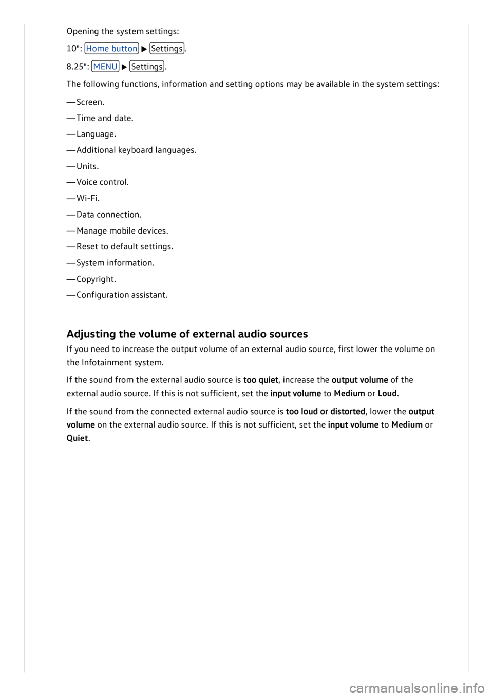 VOLKSWAGEN ID.3 2019 Owners Manual VOLKSWAGEN ID.3 2019 Owners Manual