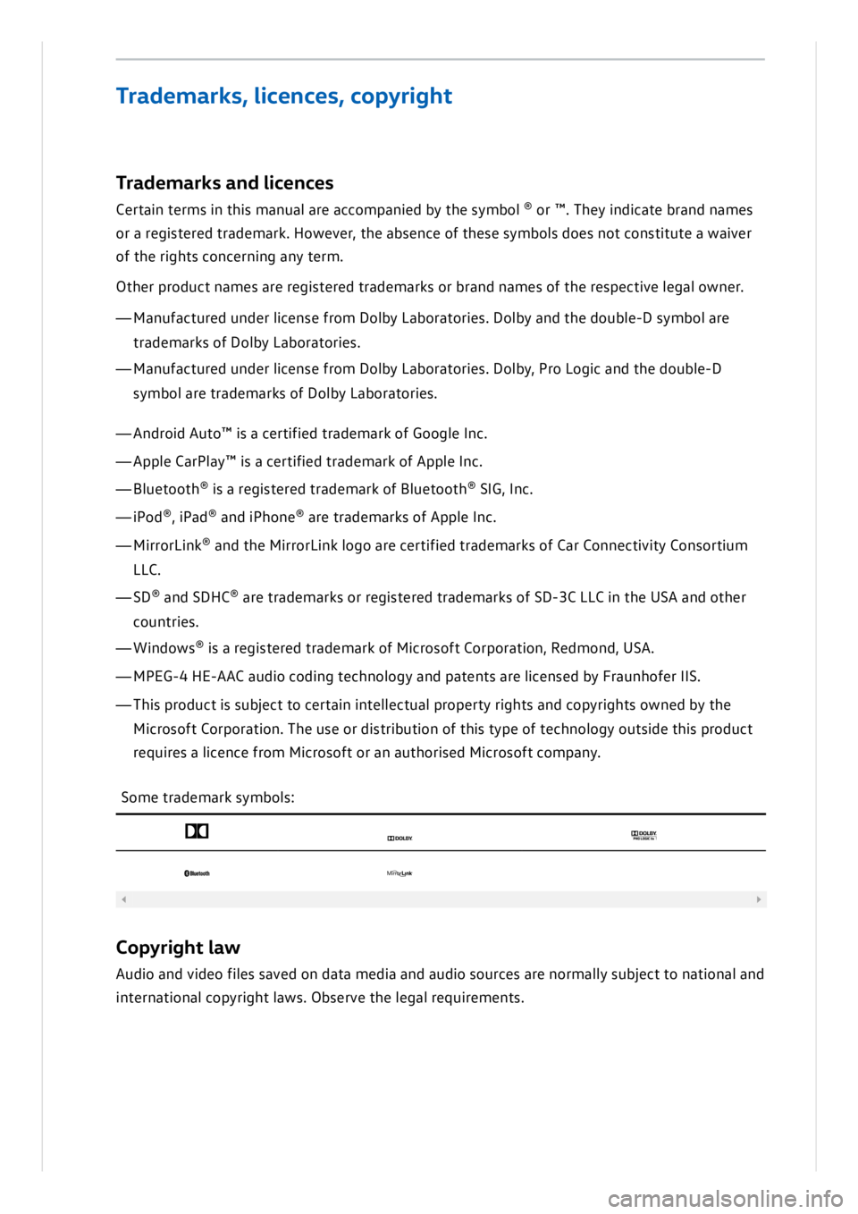 VOLKSWAGEN ID.3 2019 Owners Manual VOLKSWAGEN ID.3 2019 Owners Manual