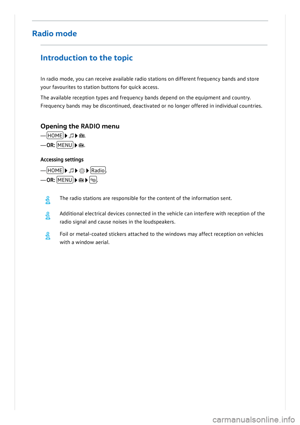 VOLKSWAGEN ID.3 2019 Owners Manual VOLKSWAGEN ID.3 2019 Owners Manual