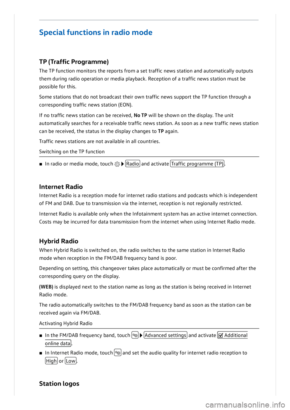 VOLKSWAGEN ID.3 2019 Owners Manual VOLKSWAGEN ID.3 2019 Owners Manual