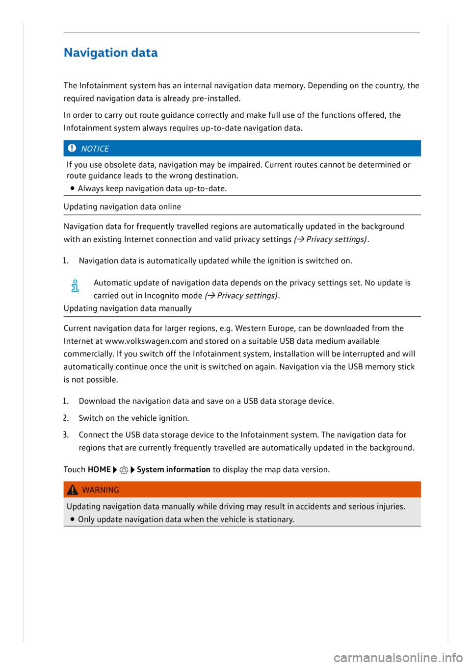 VOLKSWAGEN ID.3 2019 Owners Manual VOLKSWAGEN ID.3 2019 Owners Manual