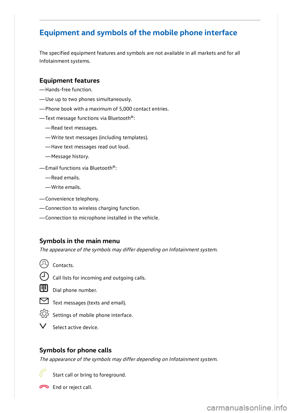 VOLKSWAGEN ID.3 2019 Owners Manual VOLKSWAGEN ID.3 2019 Owners Manual