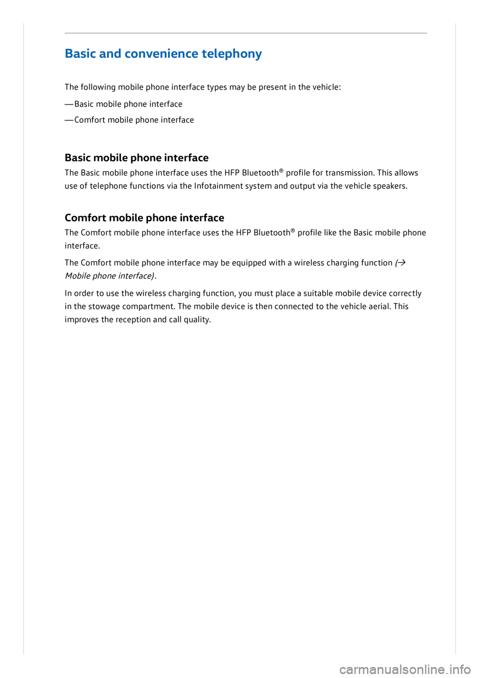 VOLKSWAGEN ID.3 2019 Owners Manual VOLKSWAGEN ID.3 2019 Owners Manual