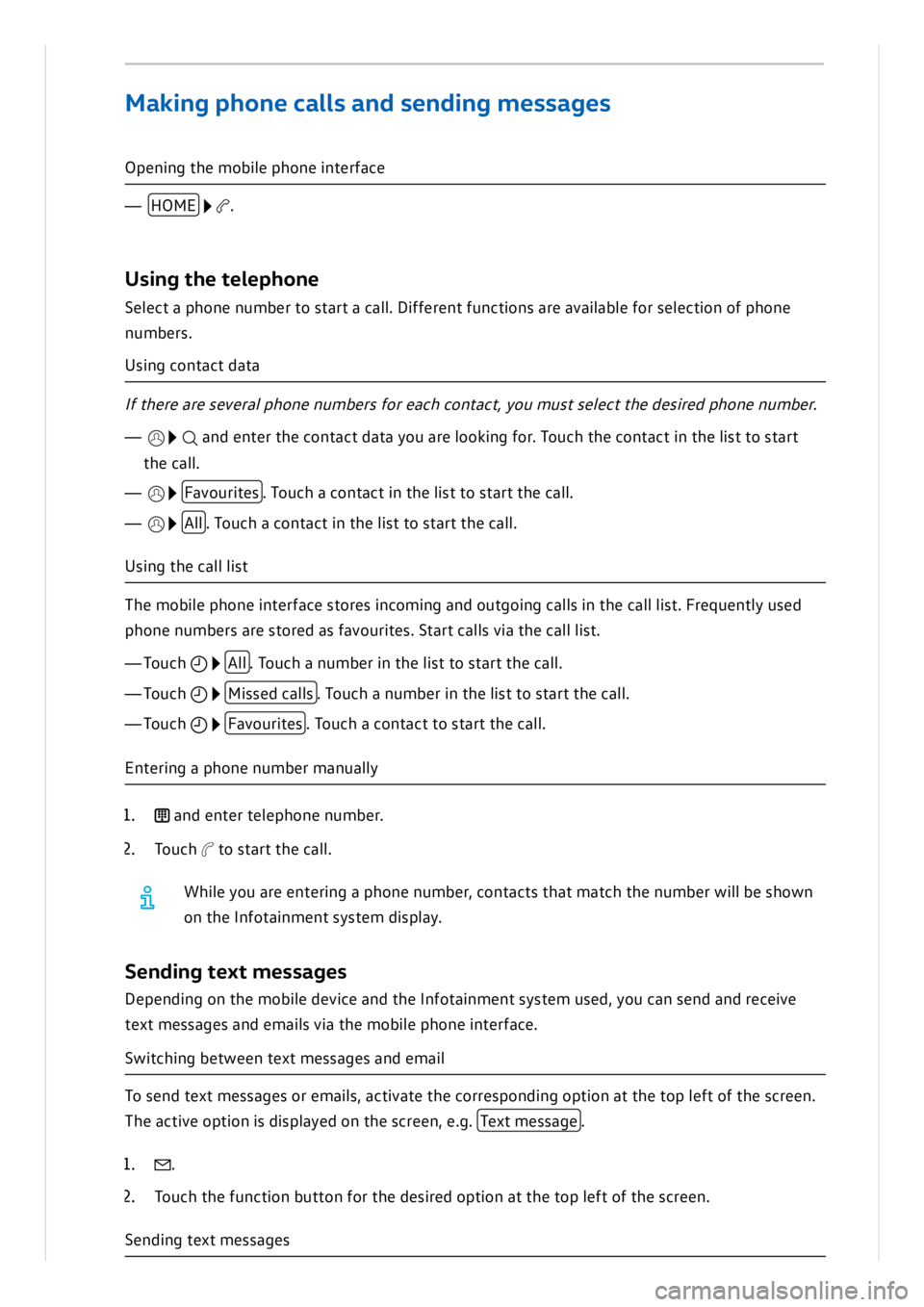 VOLKSWAGEN ID.3 2019 Owners Manual VOLKSWAGEN ID.3 2019 Owners Manual