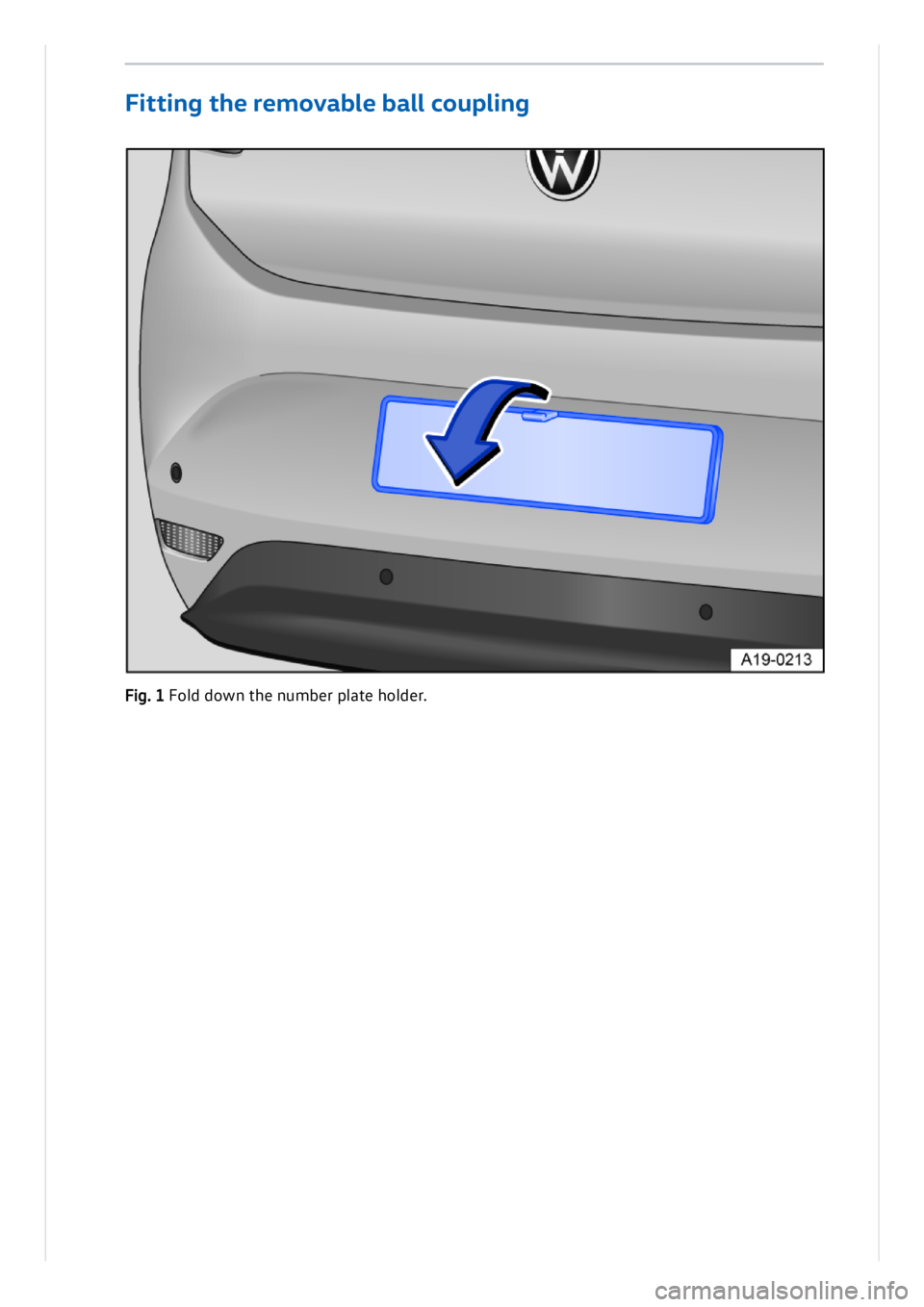 VOLKSWAGEN ID.3 2019 Owners Manual VOLKSWAGEN ID.3 2019 Owners Manual