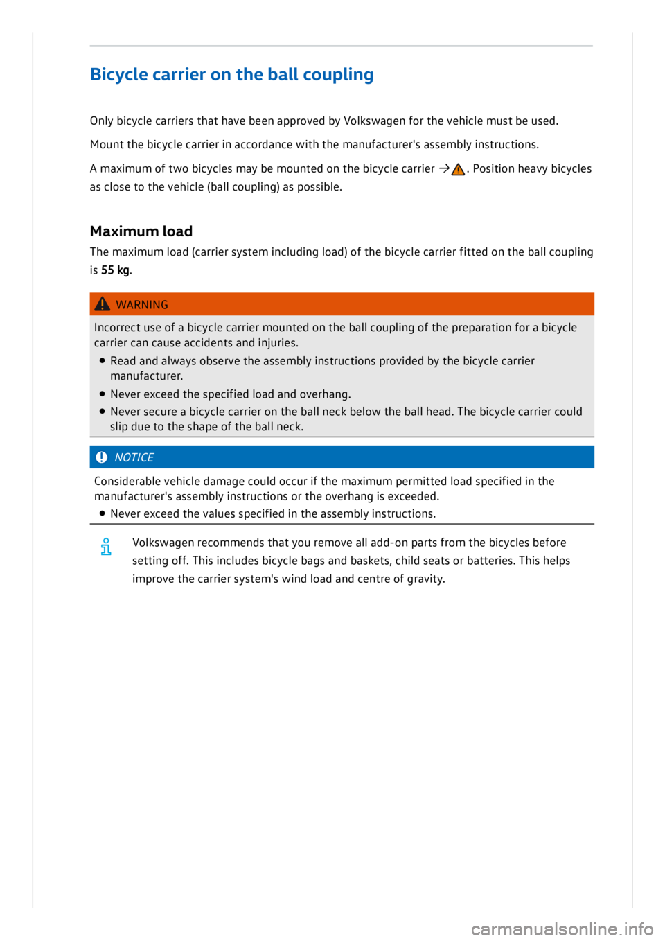 VOLKSWAGEN ID.3 2019 Owners Manual VOLKSWAGEN ID.3 2019 Owners Manual