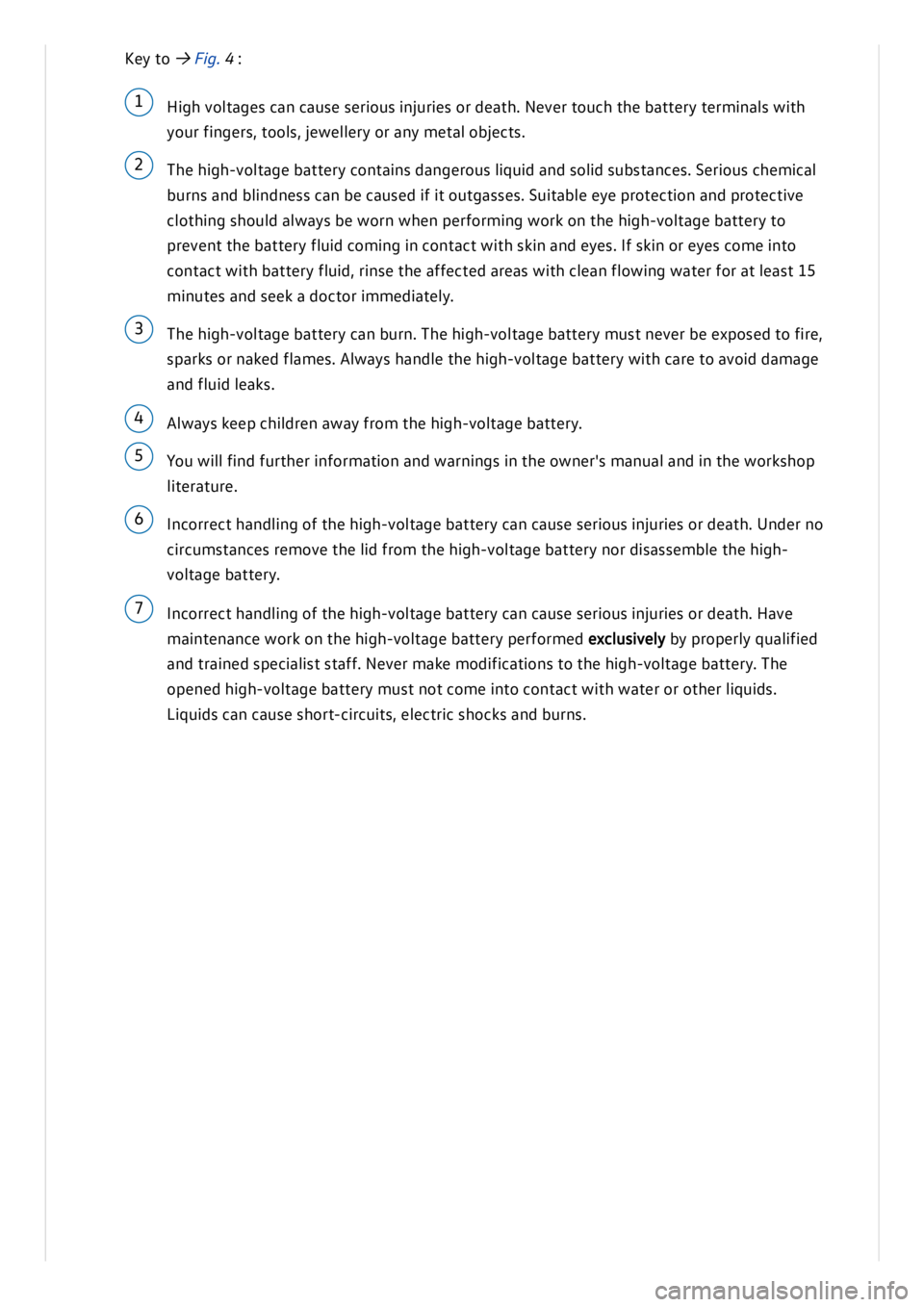 VOLKSWAGEN ID.3 2019 Owners Manual VOLKSWAGEN ID.3 2019 Owners Manual