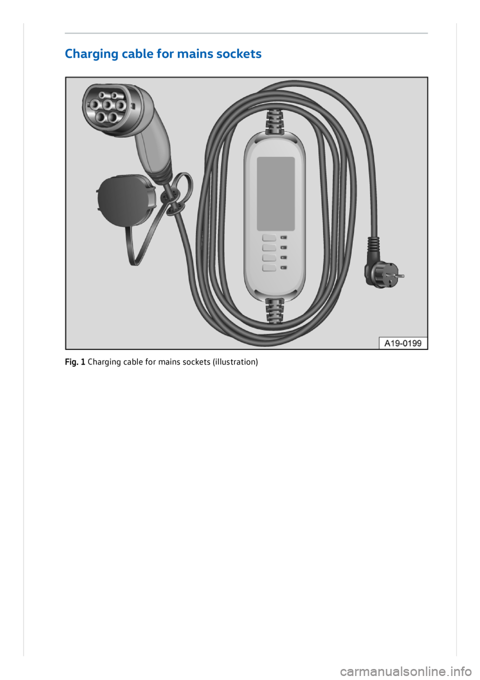 VOLKSWAGEN ID.3 2019 Owners Manual VOLKSWAGEN ID.3 2019 Owners Manual