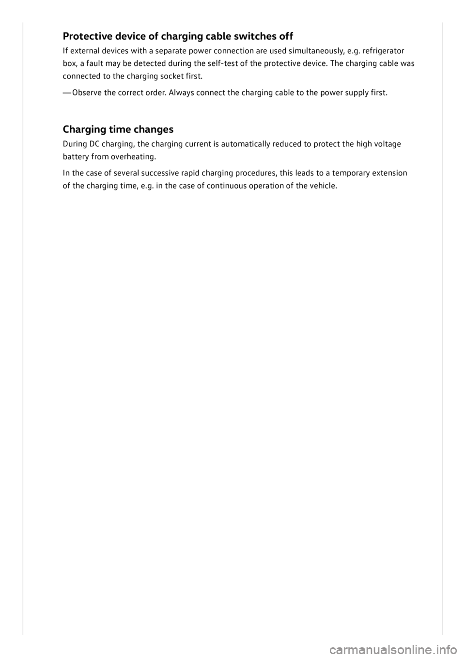 VOLKSWAGEN ID.3 2019 Owners Manual VOLKSWAGEN ID.3 2019 Owners Manual