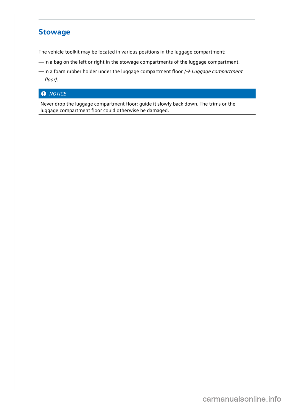 VOLKSWAGEN ID.3 2019 Owners Manual VOLKSWAGEN ID.3 2019 Owners Manual
