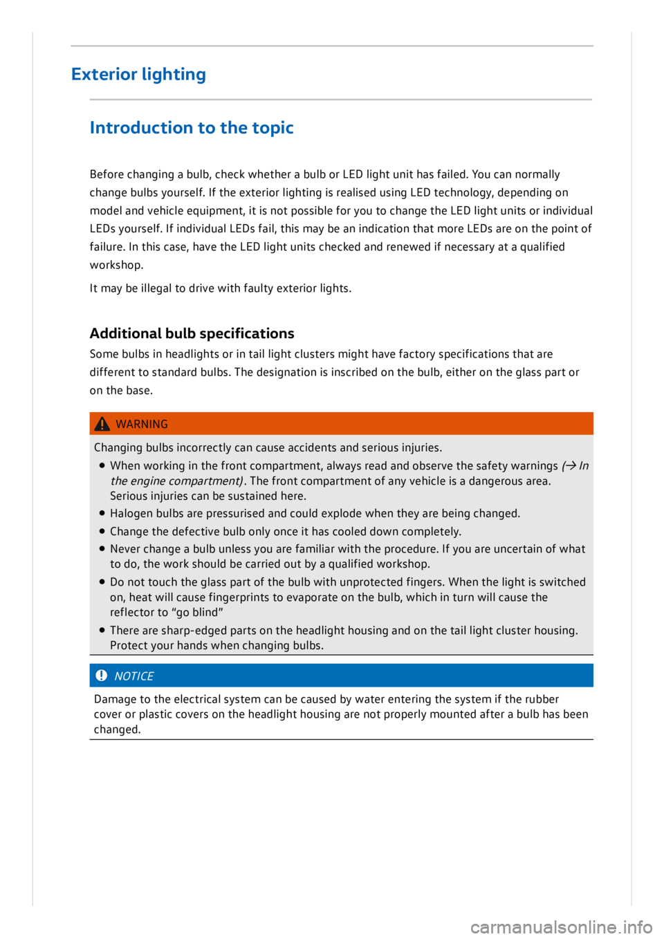 VOLKSWAGEN ID.3 2019 Owners Manual VOLKSWAGEN ID.3 2019 Owners Manual