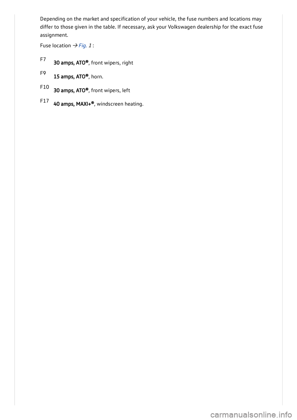 VOLKSWAGEN ID.3 2019 Owners Manual VOLKSWAGEN ID.3 2019 Owners Manual
