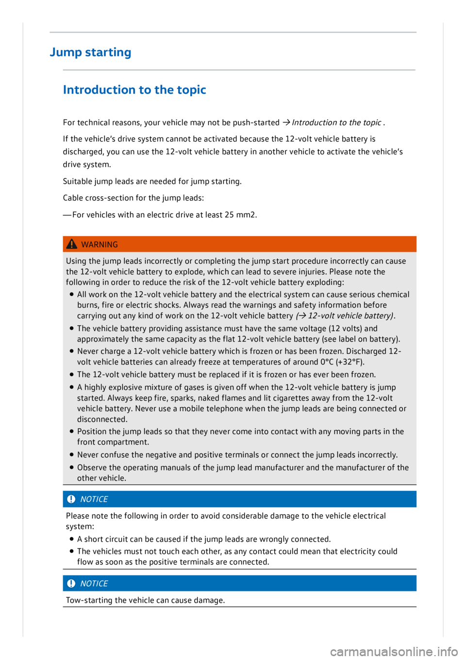 VOLKSWAGEN ID.3 2019 Owners Manual VOLKSWAGEN ID.3 2019 Owners Manual