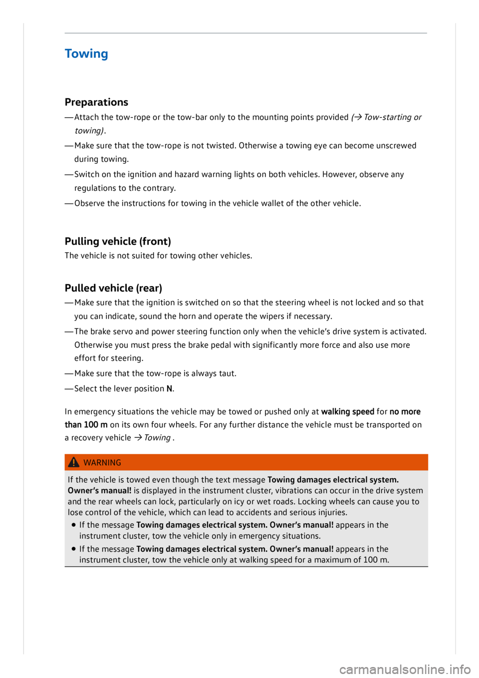 VOLKSWAGEN ID.3 2019 Owners Manual VOLKSWAGEN ID.3 2019 Owners Manual
