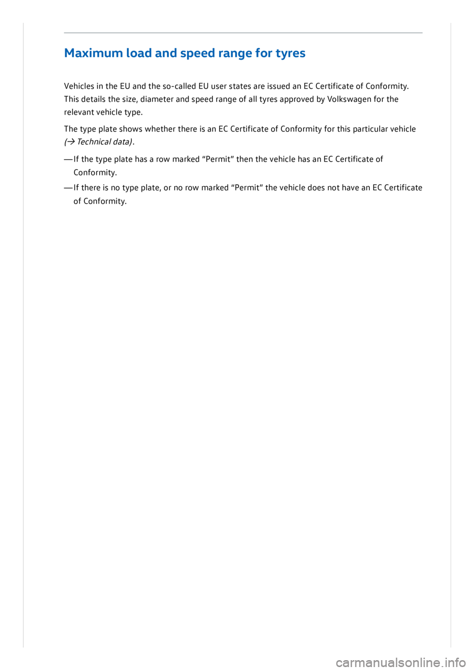 VOLKSWAGEN ID.3 2019 Owners Manual VOLKSWAGEN ID.3 2019 Owners Manual