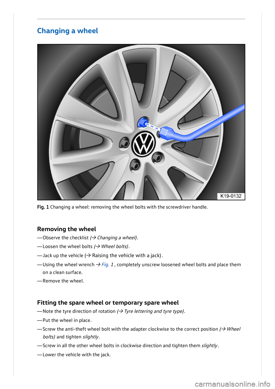 VOLKSWAGEN ID.3 2019 Owners Manual VOLKSWAGEN ID.3 2019 Owners Manual