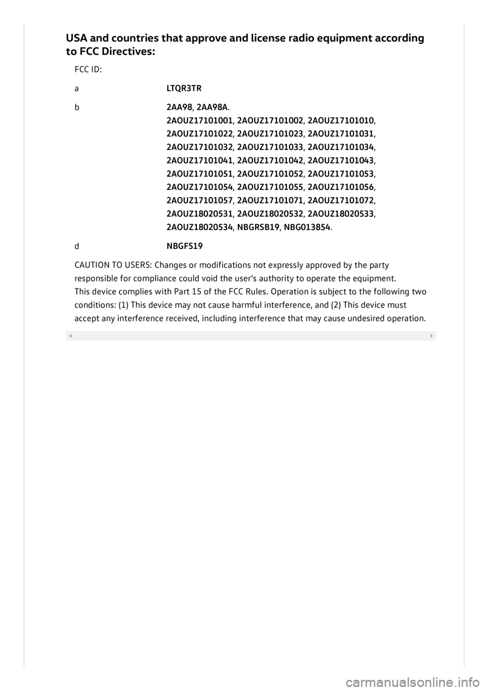 VOLKSWAGEN ID.3 2019 Owners Manual VOLKSWAGEN ID.3 2019 Owners Manual
