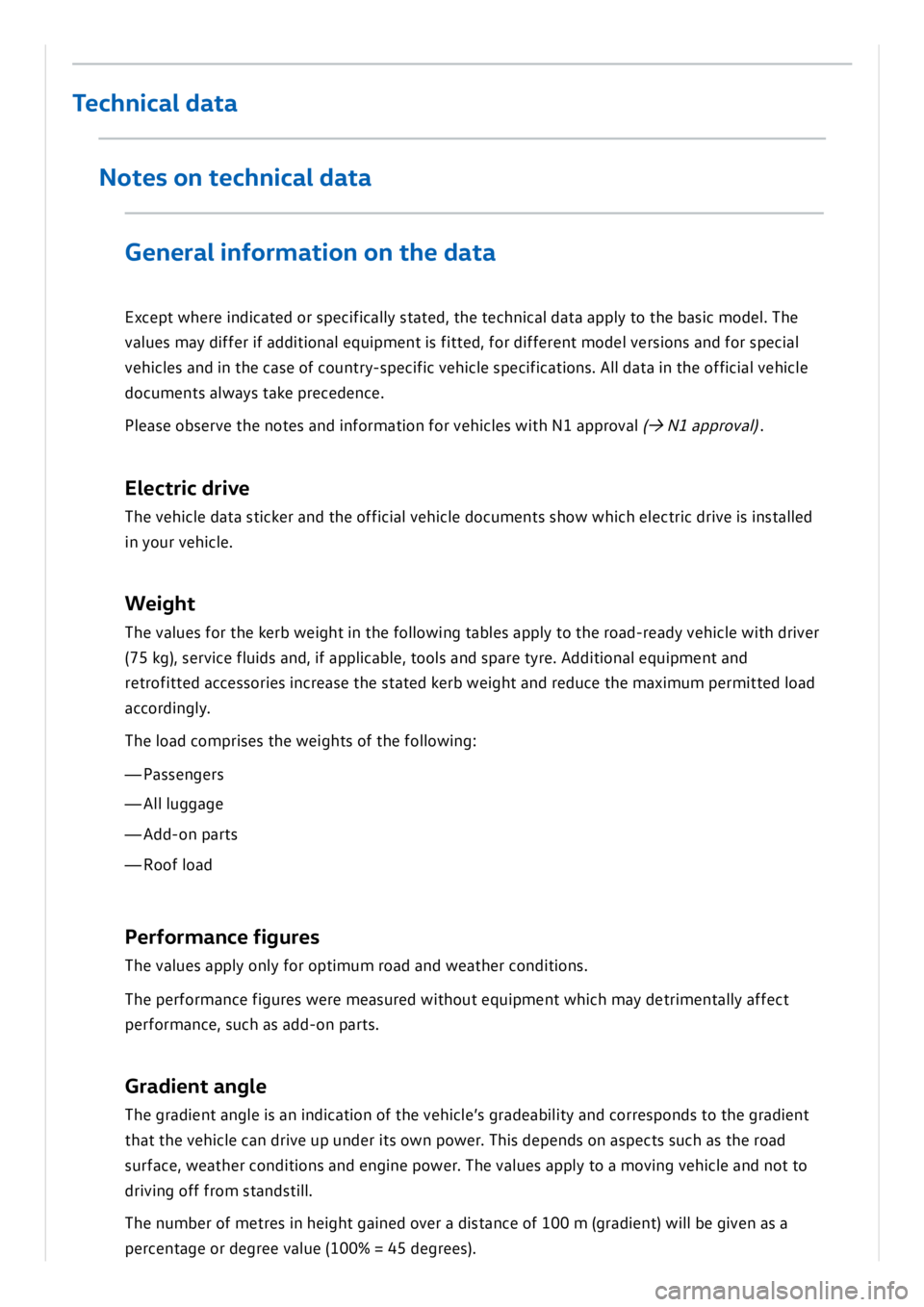 VOLKSWAGEN ID.3 2019 Owners Manual VOLKSWAGEN ID.3 2019 Owners Manual