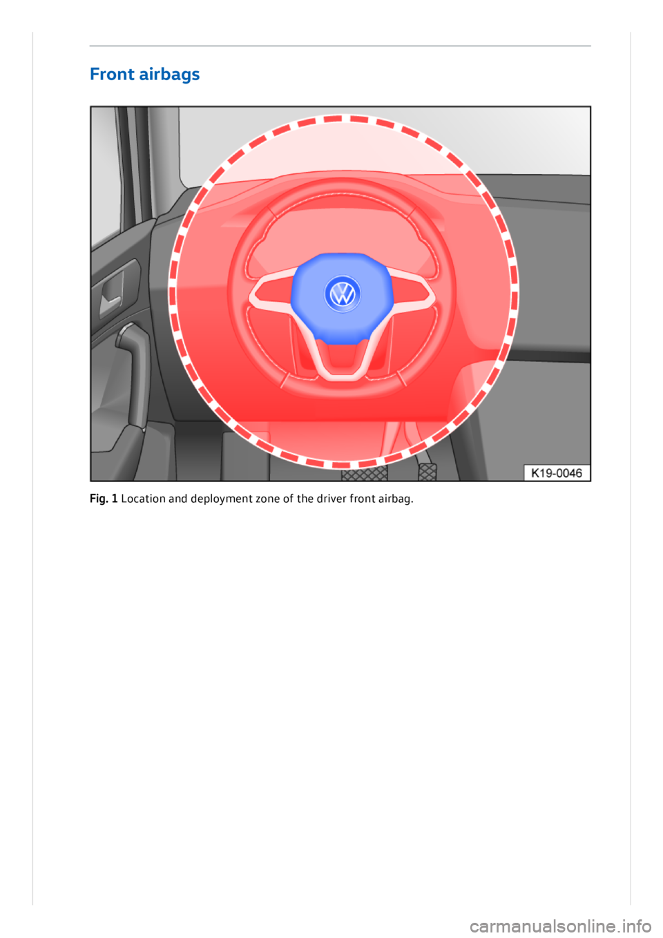 VOLKSWAGEN ID.3 2019 Manual Online VOLKSWAGEN ID.3 2019 Manual Online