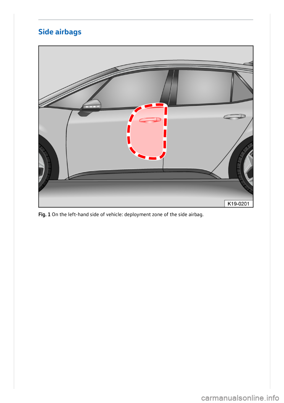 VOLKSWAGEN ID.3 2019 Manual Online VOLKSWAGEN ID.3 2019 Manual Online