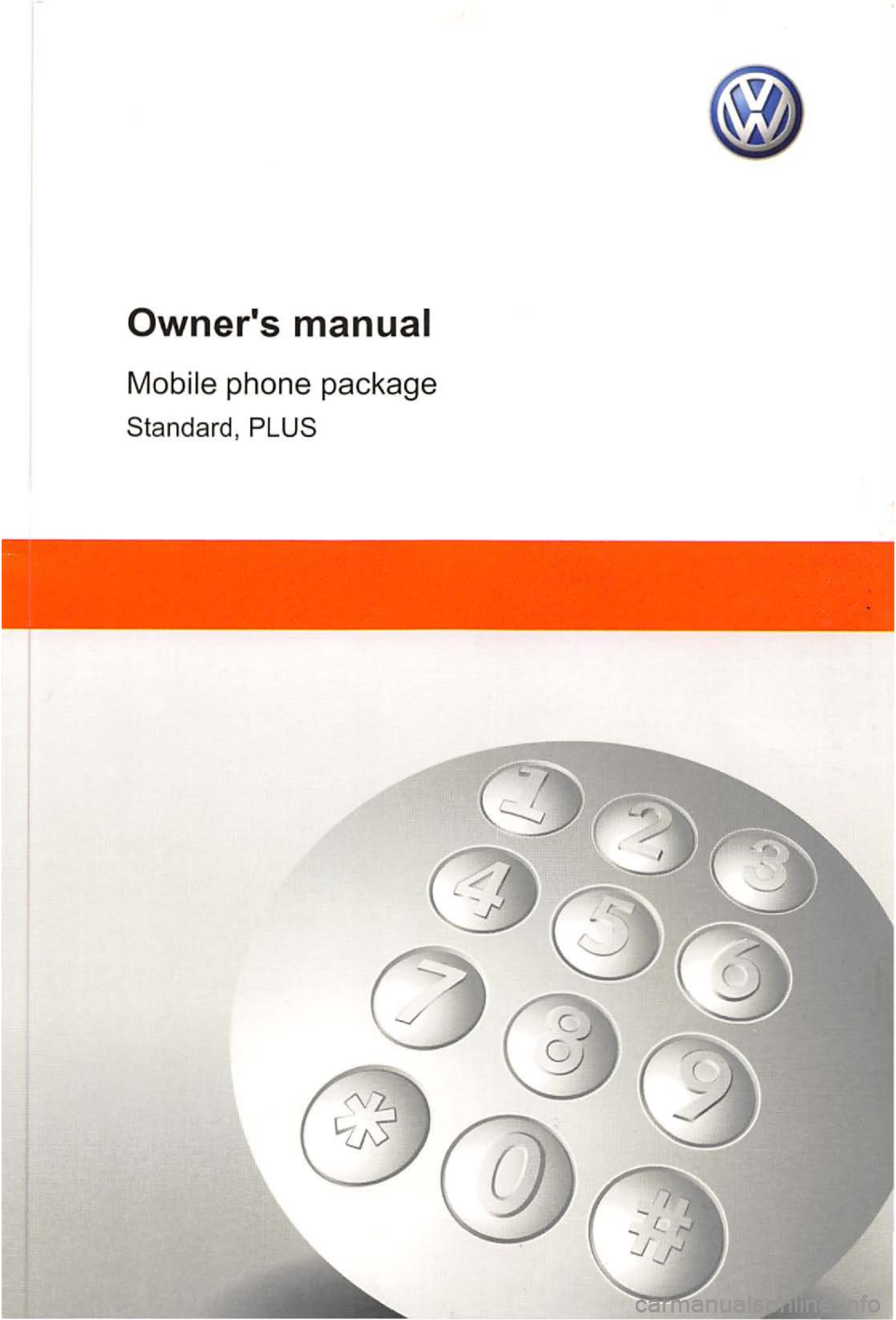 VOLKSWAGEN GOLF PLUS 2004  Owners Manual Owners 
.  . . ..  