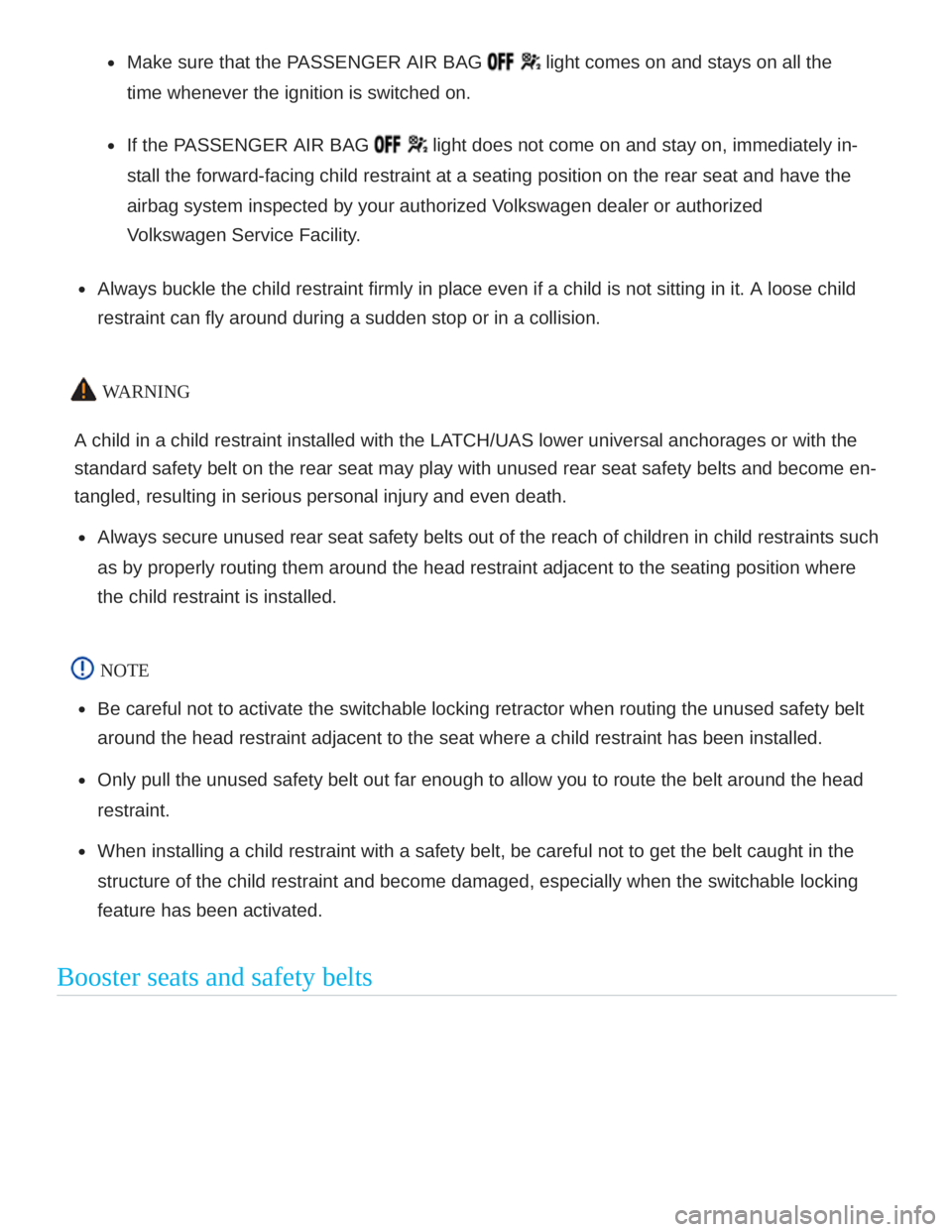 VOLKSWAGEN ATLAS 2022  Owners Manual 