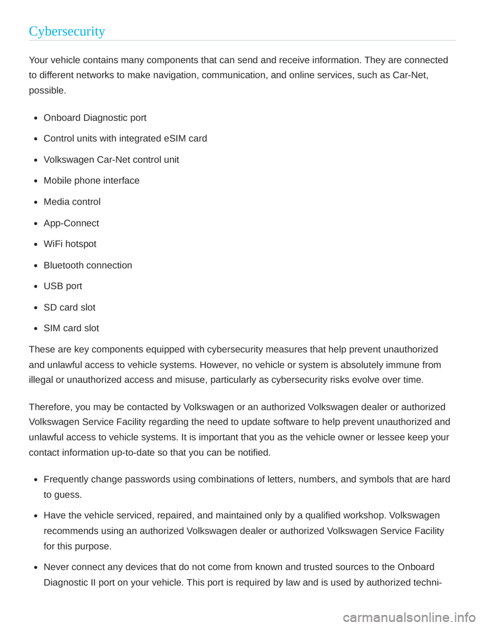 VOLKSWAGEN ATLAS 2022 Owners Manual VOLKSWAGEN ATLAS 2022 Owners Manual