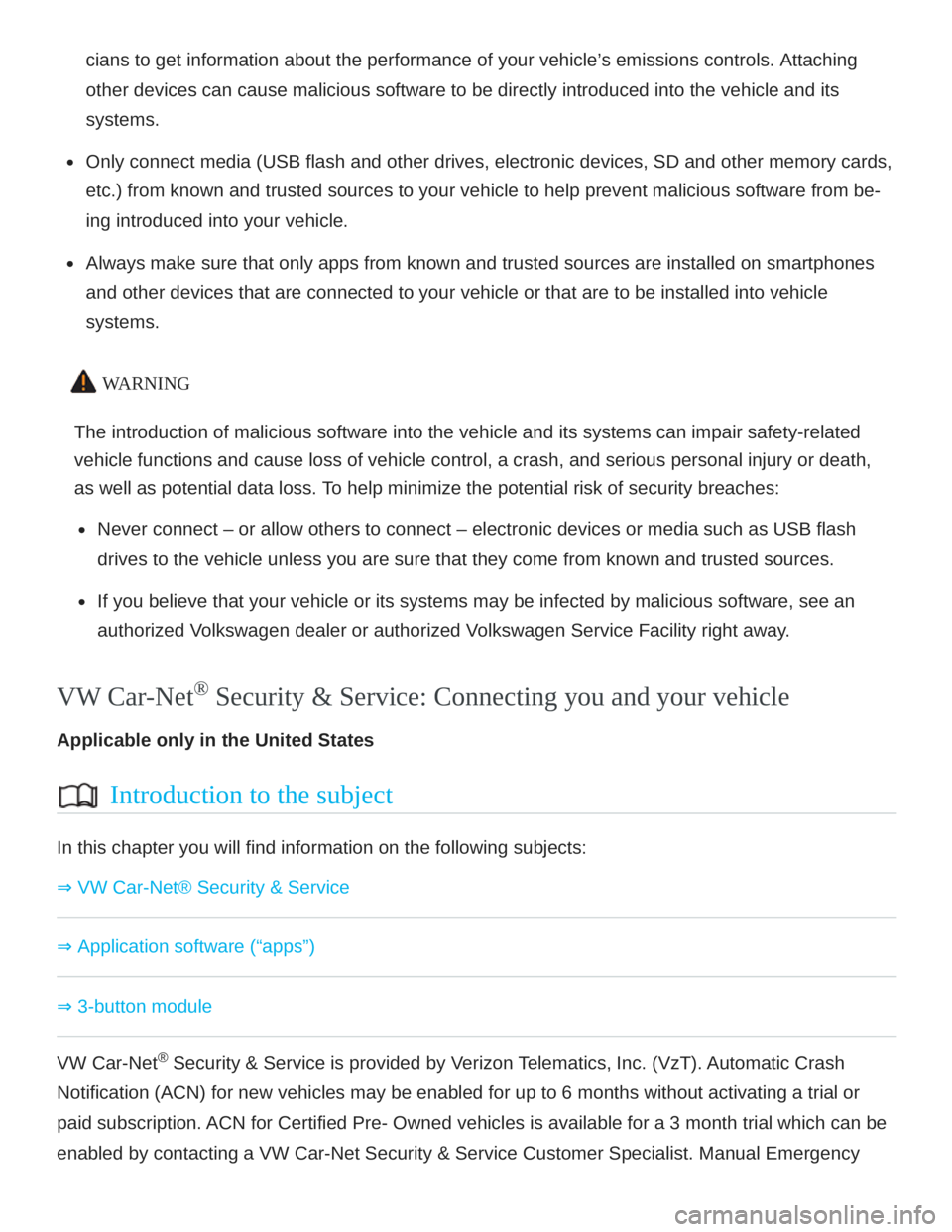 VOLKSWAGEN ATLAS 2022 Owners Manual VOLKSWAGEN ATLAS 2022 Owners Manual