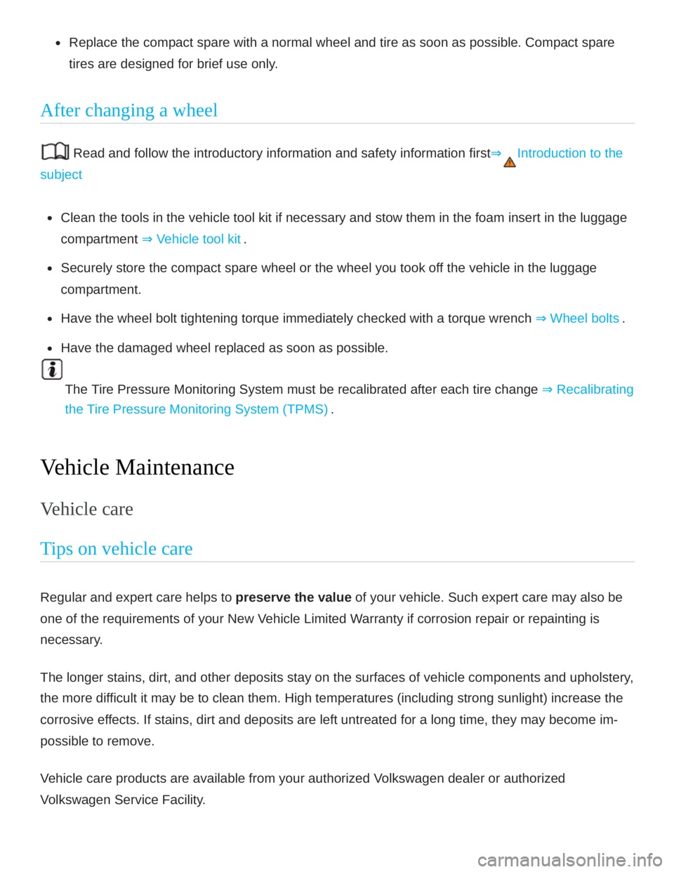 VOLKSWAGEN ATLAS 2022 Owners Manual VOLKSWAGEN ATLAS 2022 Owners Manual