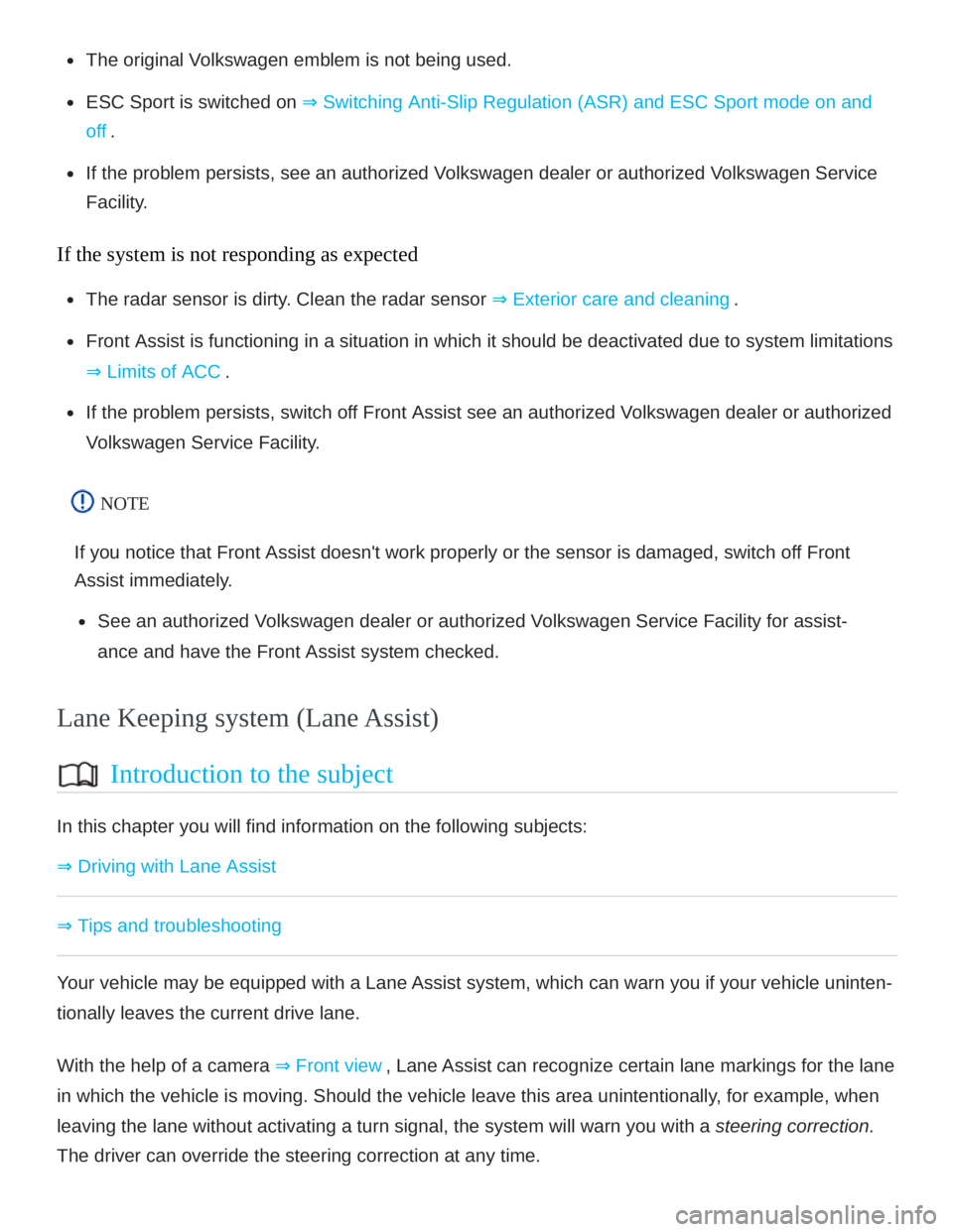 VOLKSWAGEN ATLAS 2021  Owners Manual 