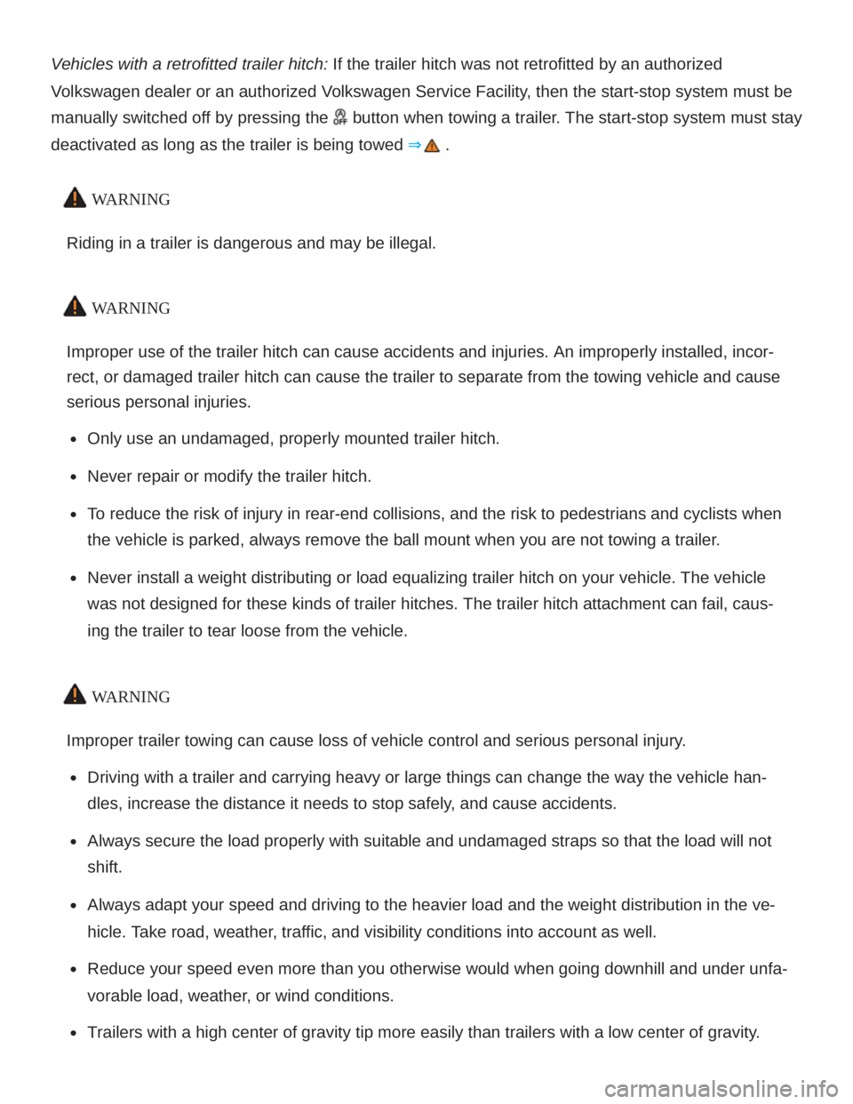 VOLKSWAGEN ATLAS 2021  Owners Manual 