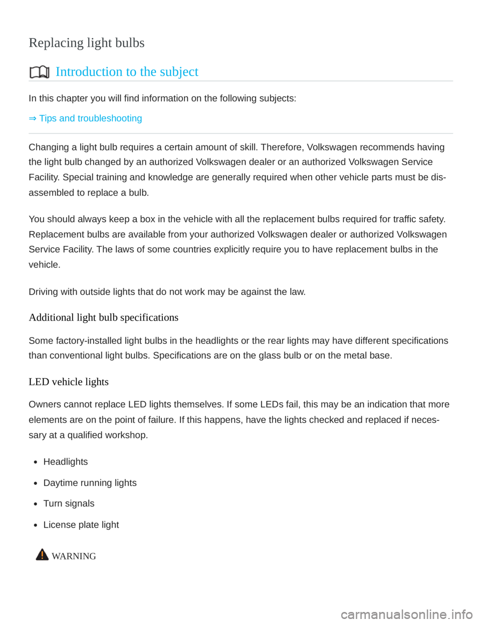 VOLKSWAGEN ATLAS 2021  Owners Manual 