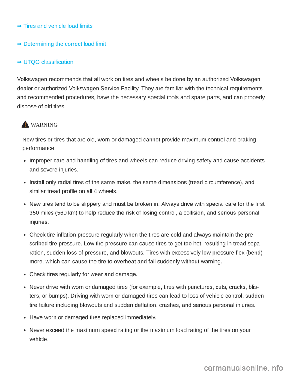VOLKSWAGEN ATLAS 2021  Owners Manual 