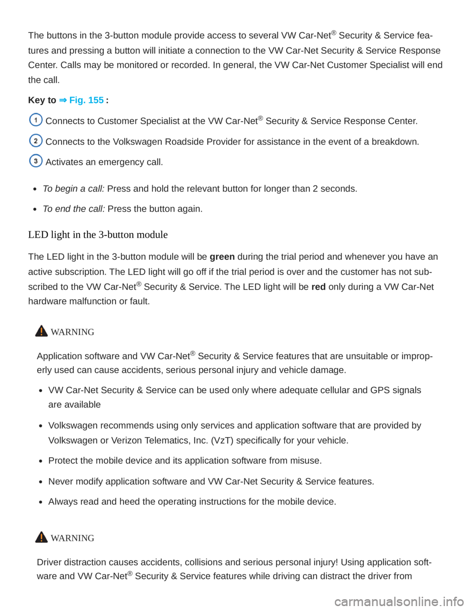 VOLKSWAGEN ATLAS 2020  Owners Manual 