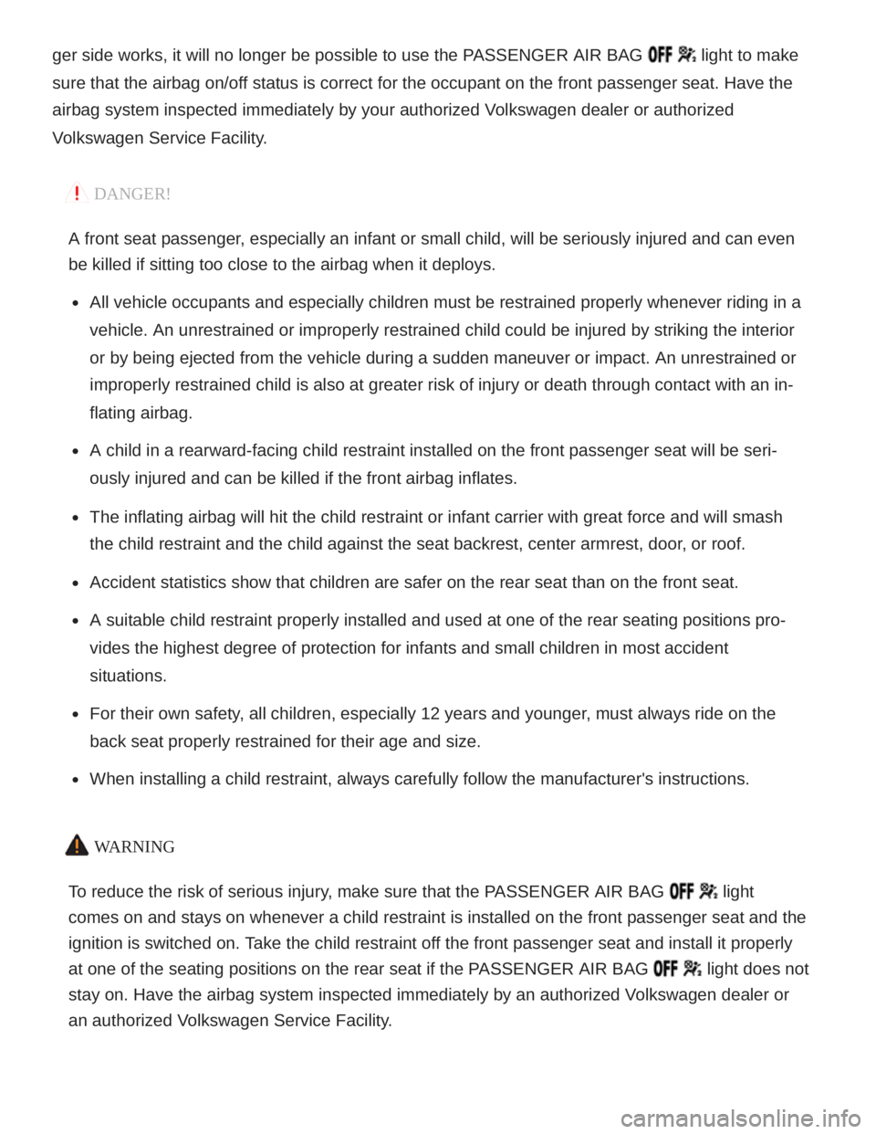 VOLKSWAGEN ATLAS 2019  Owners Manual 