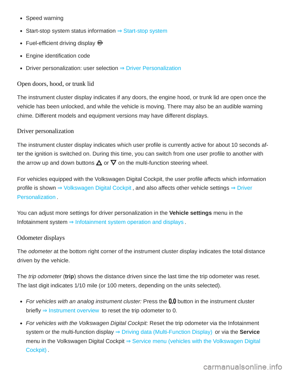 VOLKSWAGEN ATLAS 2019 Owners Manual 
