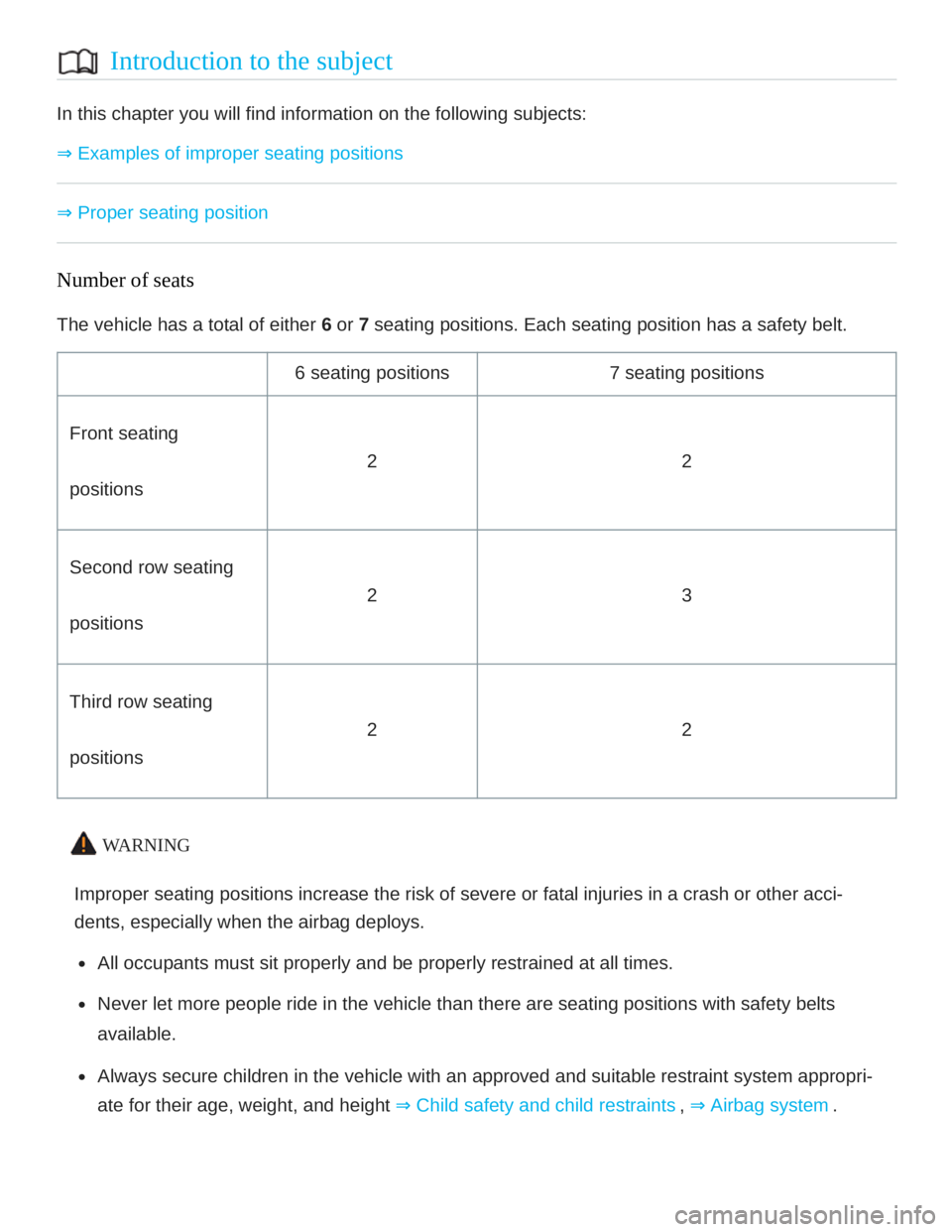 VOLKSWAGEN ATLAS 2019 Workshop Manual 