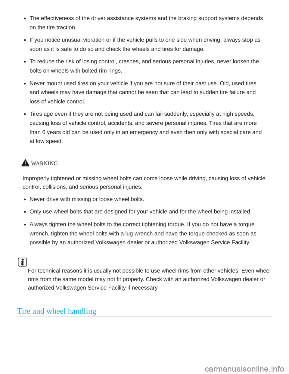VOLKSWAGEN ATLAS 2019  Owners Manual 