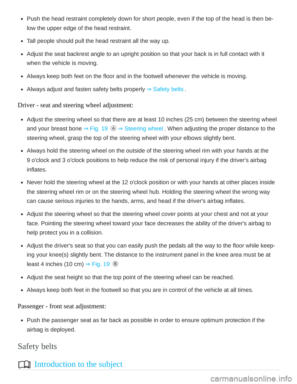 VOLKSWAGEN ATLAS 2019 Workshop Manual 
