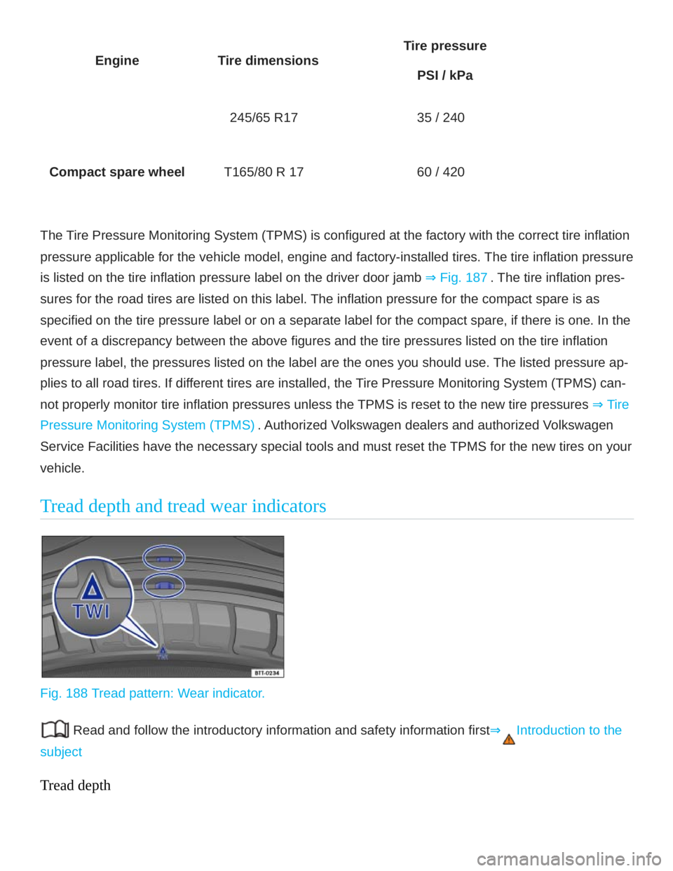VOLKSWAGEN ATLAS 2019  Owners Manual 