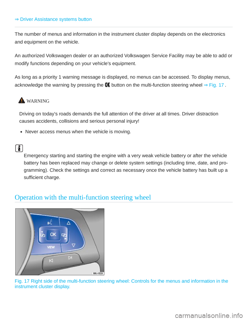VOLKSWAGEN ATLAS 2018 Service Manual VOLKSWAGEN ATLAS 2018 Service Manual
